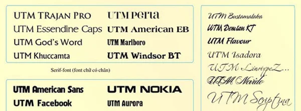 Download miễn phí bộ hơn 2000 font Việt hóa đẹp tuyệt vời cho thiết kế