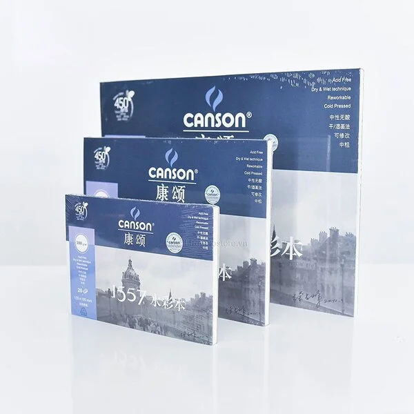 Giấy canson là gì? Các đặc điểm của giấy mỹ thuật canson