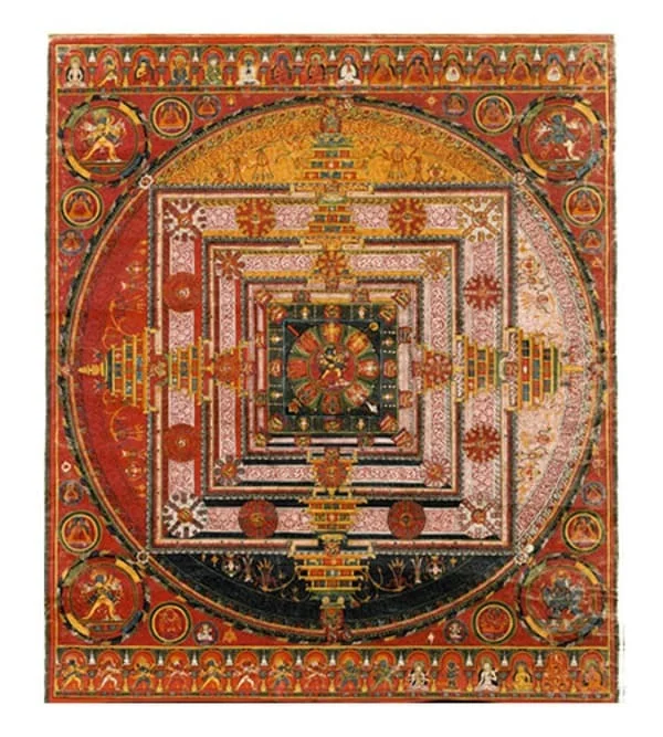 Hoạ tiết Mandala - Sự tuần hoàn vĩnh cửu trong cả Hội Hoạ và Tôn giáo