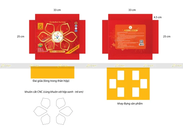 Printgo x Yến Gia Đình: Thiết kế và in ấn hộp đựng yến sào xứng tầm sản phẩm cao cấp
