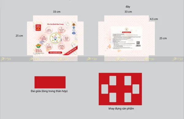 Printgo x Yến Gia Đình: Thiết kế và in ấn hộp đựng yến sào xứng tầm sản phẩm cao cấp