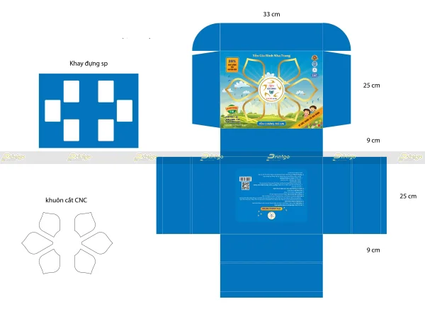 Printgo x Yến Gia Đình: Thiết kế và in ấn hộp đựng yến sào xứng tầm sản phẩm cao cấp