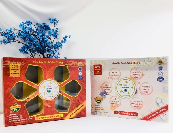 Printgo x Yến Gia Đình: Thiết kế và in ấn hộp đựng yến sào xứng tầm sản phẩm cao cấp