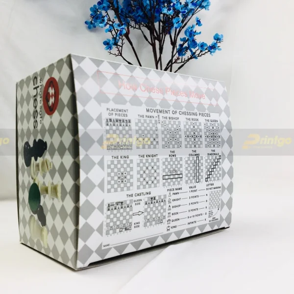 Printgo x Wholesale Chess: Thiết kế hộp giấy mềm đựng cờ vua xứng tầm trò chơi trí tuệ
