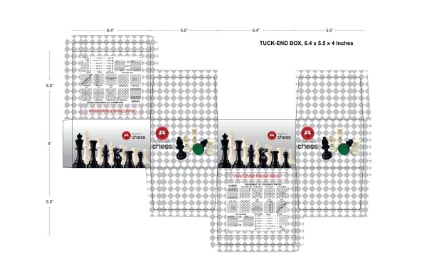 Printgo x Wholesale Chess: Thiết kế hộp giấy mềm đựng cờ vua xứng tầm trò chơi trí tuệ
