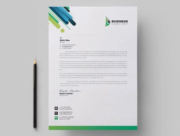 Tìm hiểu kích thước letterhead tiêu chuẩn hiện nay
