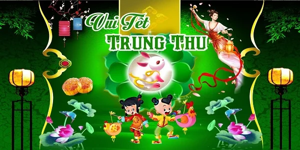 Download free các mẫu phông trung thu vector mới và đẹp nhất