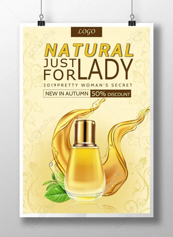 TOP 30+ poster quảng cáo mỹ phẩm đẹp và thu hút nhất hiện nay