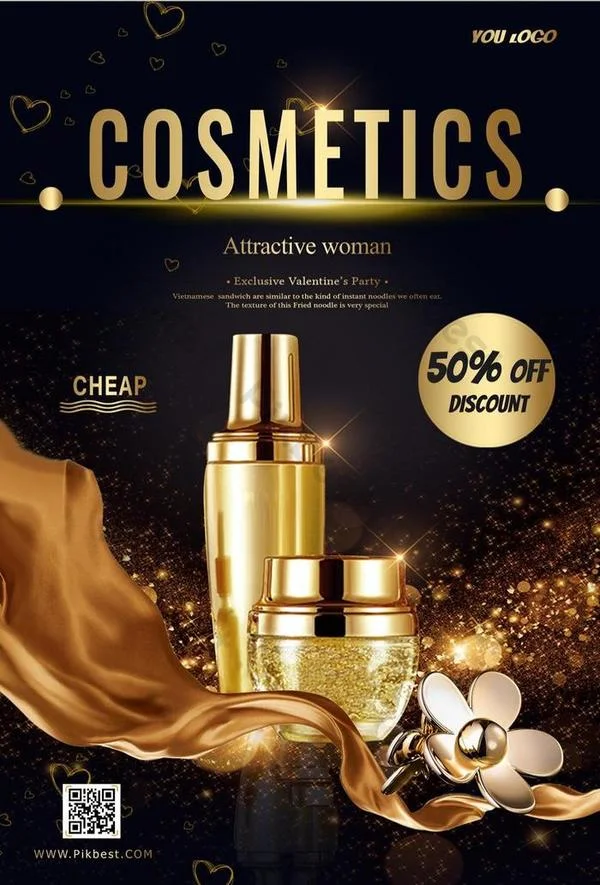 TOP 30+ poster quảng cáo mỹ phẩm đẹp và thu hút nhất hiện nay