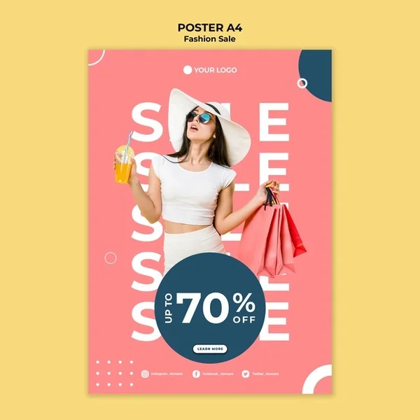 TOP 30+ mẫu poster thời trang đẹp và ấn tượng nhất hiện nay