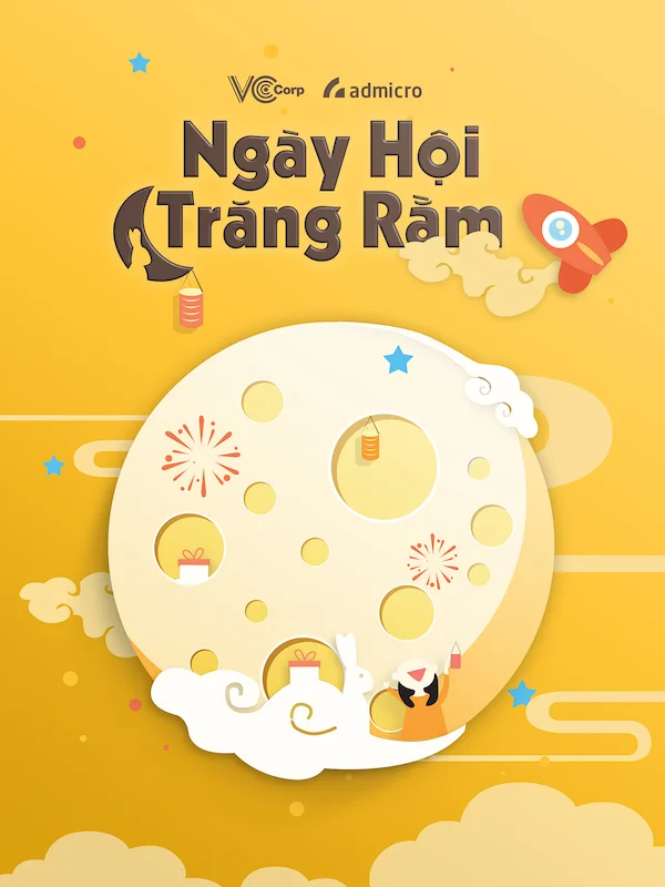 Tổng hợp các mẫu thiết kế poster Trung thu đẹp và sáng tạo nhất 