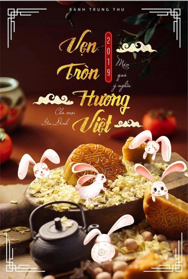 Tổng hợp các mẫu thiết kế poster Trung thu đẹp và sáng tạo nhất 