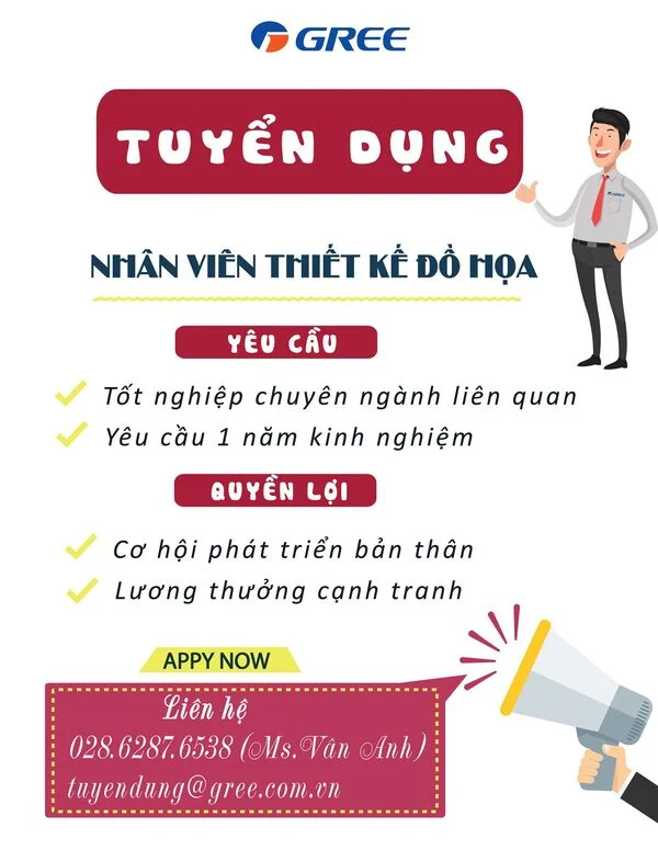 Tổng hợp các mẫu poster tuyển dụng đẹp, đẳng cấp, chuyên nghiệp nhất hiện nay