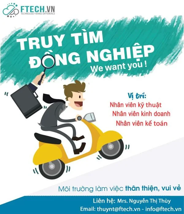 Tổng hợp các mẫu poster tuyển dụng đẹp, đẳng cấp, chuyên nghiệp nhất hiện nay