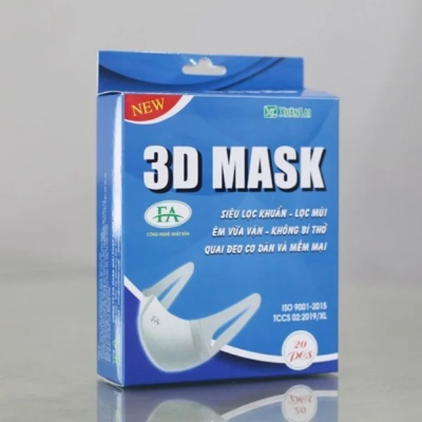 The best address to print face mask paper packaging boxes in Vietnam
