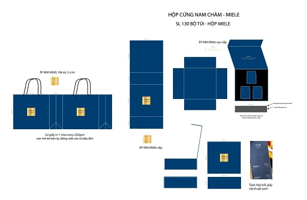 Printgo x ASUS: In hộp cứng nam châm đựng mật ong sang trọng, cao cấp
