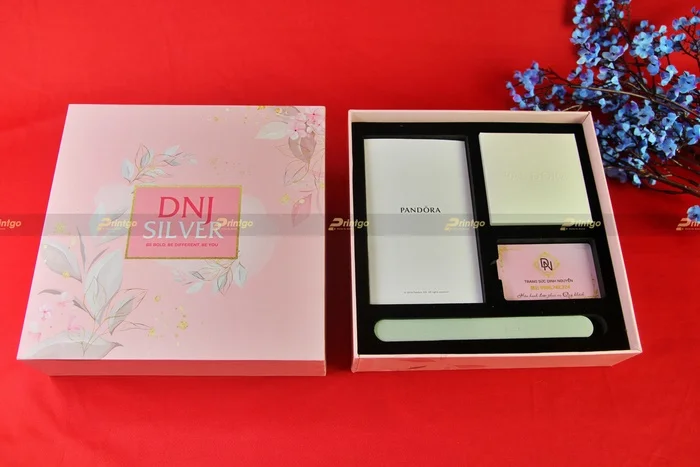 Printgo x DNJ Silver: Thiết kế và in hộp đựng trang sức nâng tầm giá trị sản phẩm, thương hiệu