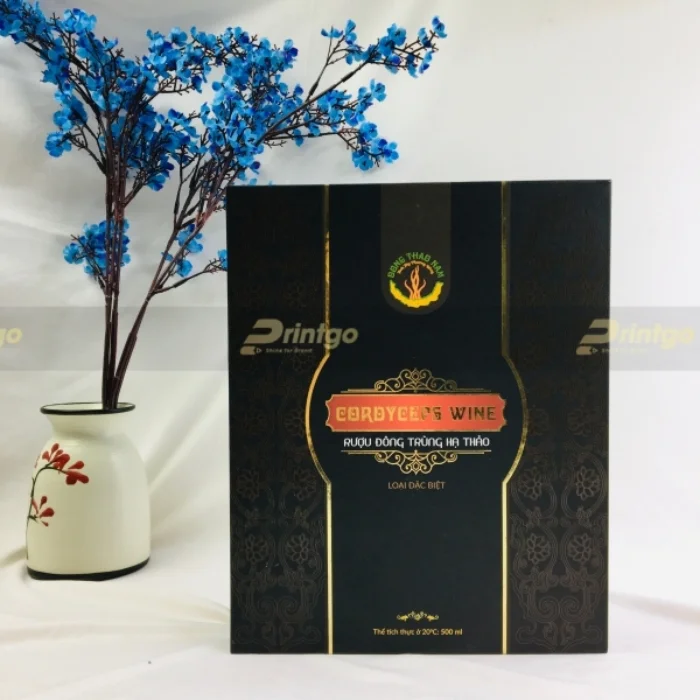 Printgo x Đông Thảo Nam: Trọn bộ bao bì cao cấp cho sản phẩm Đông trùng hạ thảo 