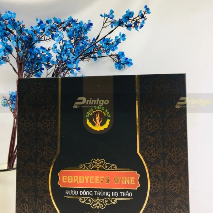 Printgo x Đông Thảo Nam: Trọn bộ bao bì cao cấp cho sản phẩm Đông trùng hạ thảo 