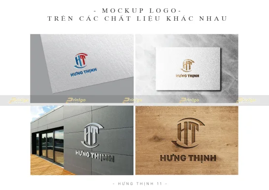 Printgo x Hưng Thịnh: Thiết kế logo thương hiệu và bộ ấn phẩm văn phòng chuyên nghiệp, sang trọng