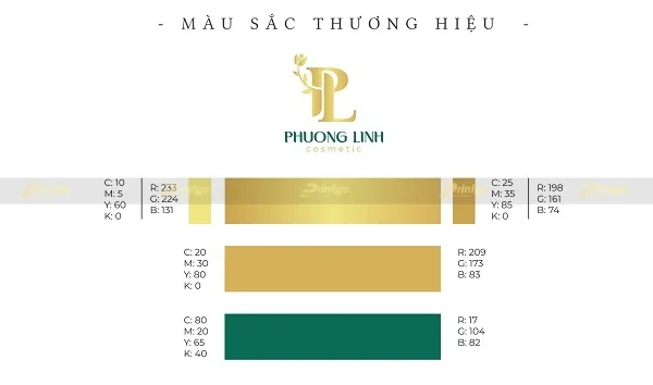 Printgo x Phuong Linh Comestic: Xây dựng bộ nhận diện thương hiệu cho ngành mỹ phẩm