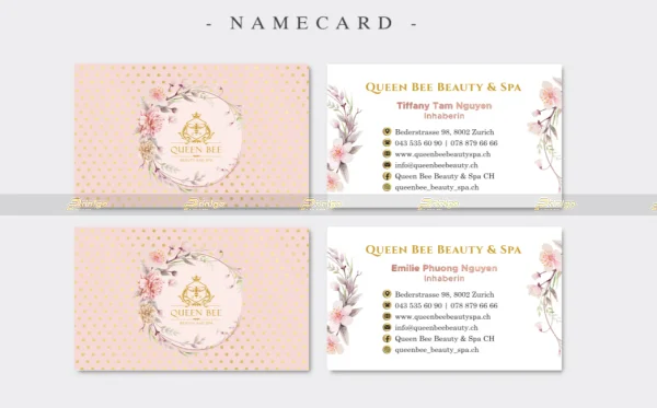 Printgo x Queen Bee: Thiết kế bộ nhận diện thương hiệu đột phá trong ngành thẩm mỹ, spa