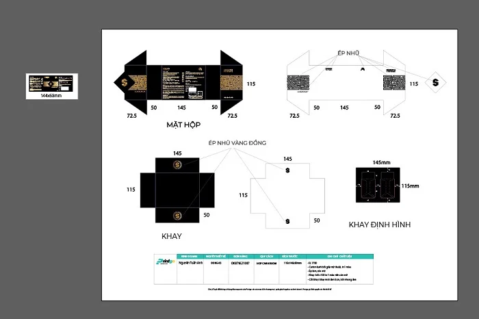 Printgo x Serenys: Thiết kế và in hộp đựng sản phẩm sinh lý nam cao cấp