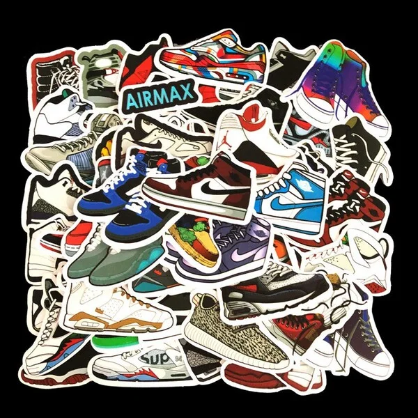 Sticker là gì? Ưu điểm và ứng dụng của sticker trong quảng cáo Sticker dán giày