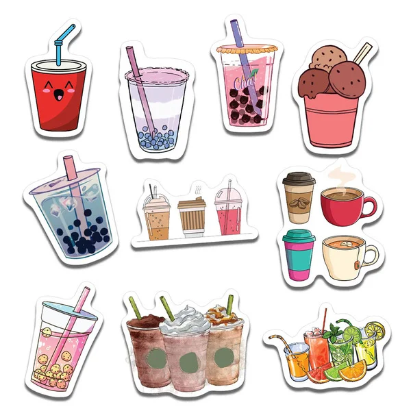 Sticker là gì? Ưu điểm và ứng dụng của sticker trong quảng cáo Sticker trà sữa
