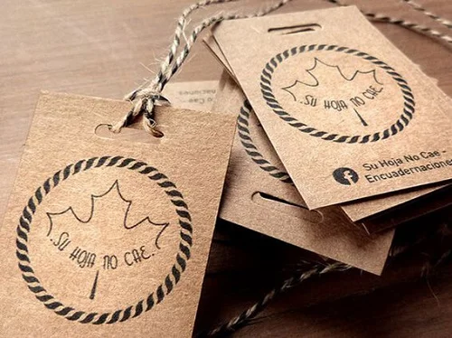 Tag giá in bằng giấy Kraft
