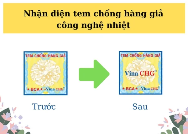 Các loại tem đơn công nghệ hiện nay: tem chống giả công nghệ nước, nhiệt, phát sáng