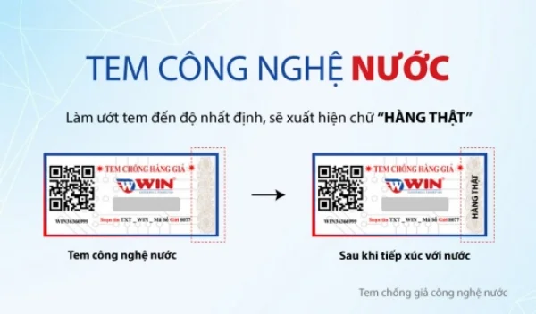 Các loại tem đơn công nghệ hiện nay: tem chống giả công nghệ nước, nhiệt, phát sáng