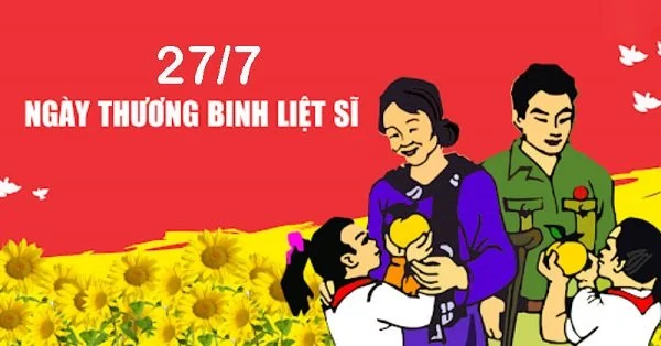 ​Tranh cổ động ngày thương binh liệt sĩ 27/7 ấn tượng nhất