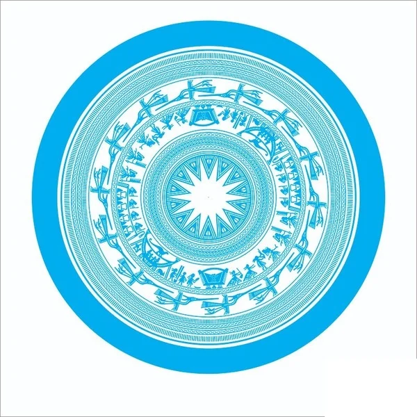 Chia sẻ miễn phí bộ tài nguyên hoa văn trống đồng vector, Corel, AI, PDF