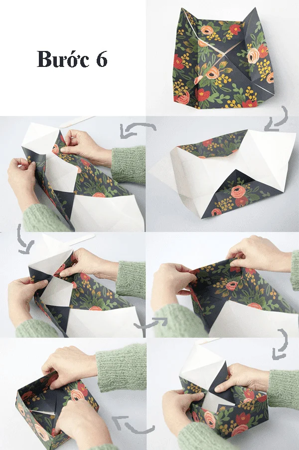 Hướng dẫn cách gấp hộp giấy đơn giản, nhanh chóng và tiện lợi