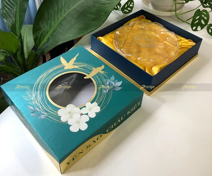 Hộp yến sào Châu Kiệt