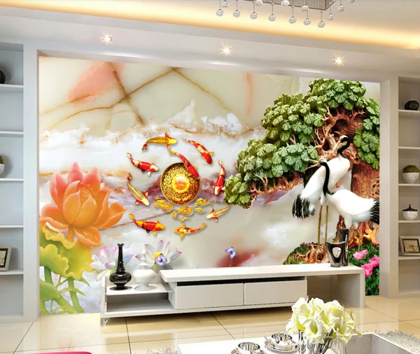 Một số mẫu in decal dán tường độc đáo, ấn tượng