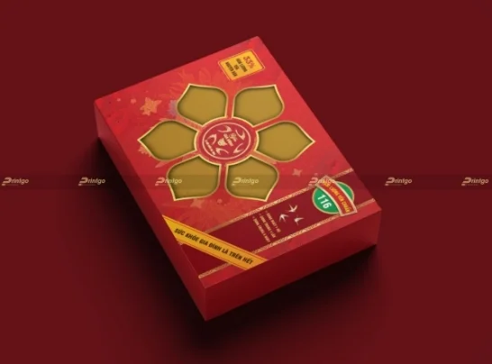 Hộp giấy đựng yến sào Yến Gia Đình