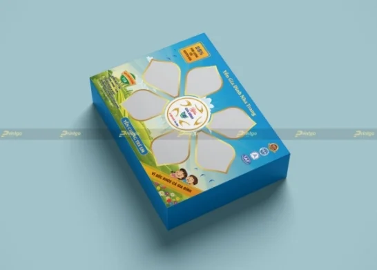 Hộp giấy đựng yến sào Yến Gia Đình