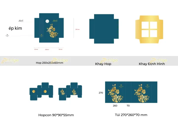 Printgo x Manoir Des Arts: Chiêm ngưỡng BST Hộp bánh trung thu sang chảnh và độc đáo
