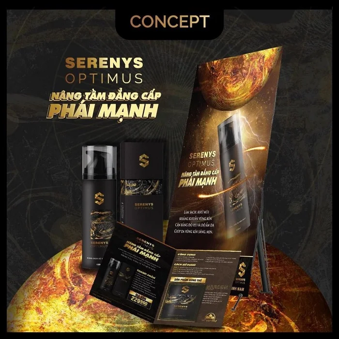 Printgo x Serenys: Thiết kế và in hộp đựng sản phẩm sinh lý nam cao cấp
