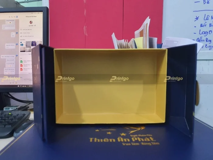 Printgo x Thiên Ân Phát: Thiết kế và in bộ ấn phẩm bao bì hộp đựng yến sào cao cấp, sang trọng