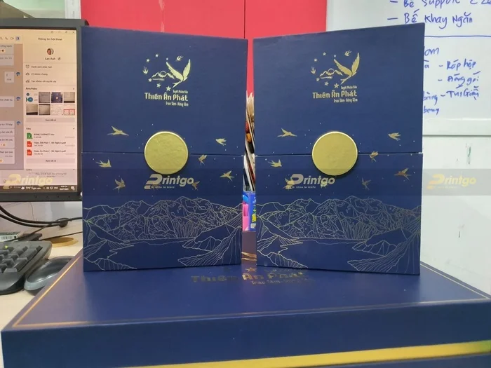 Printgo x Thiên Ân Phát: Thiết kế và in bộ ấn phẩm bao bì hộp đựng yến sào cao cấp, sang trọng