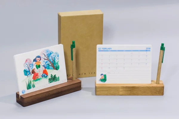 Printgo - Đơn vị sản xuất lịch gỗ uy tín, chất lượng