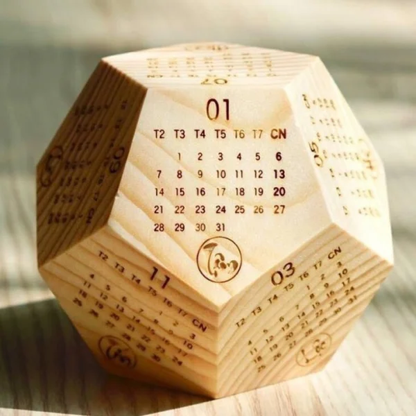 Các loại lịch gỗ phổ biến