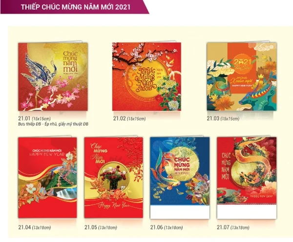 Địa chỉ in thiệp chúc tết 2022 độc đáo, ấn tượng trên toàn quốc