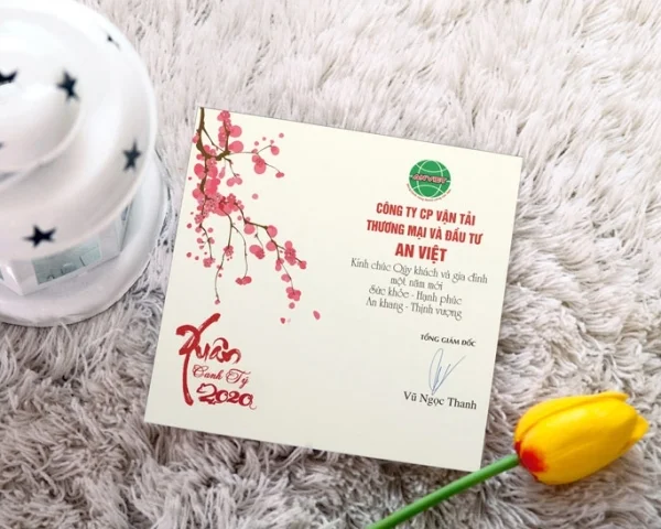 Địa chỉ in thiệp chúc tết 2022 độc đáo, ấn tượng trên toàn quốc