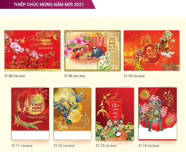 Địa chỉ in thiệp chúc tết 2022 độc đáo, ấn tượng trên toàn quốc