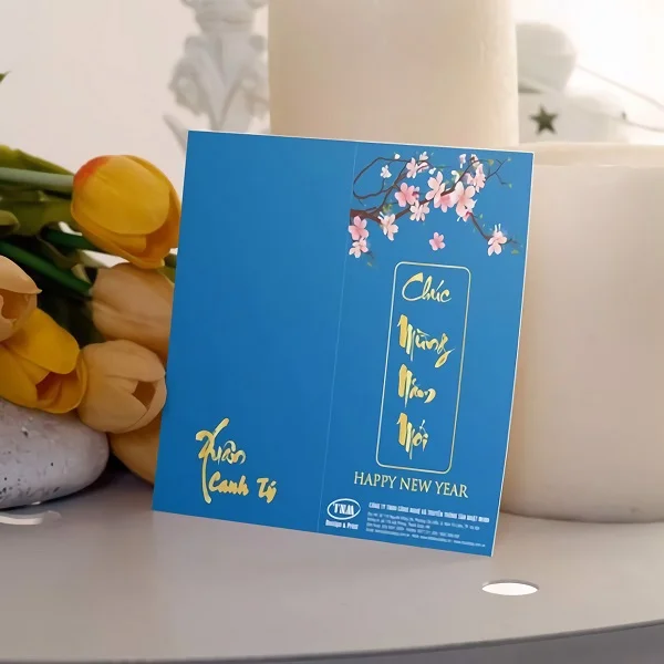 The best address to print Tet greeting cards in Vietnam The best address to print Tet greeting cards in Vietnam