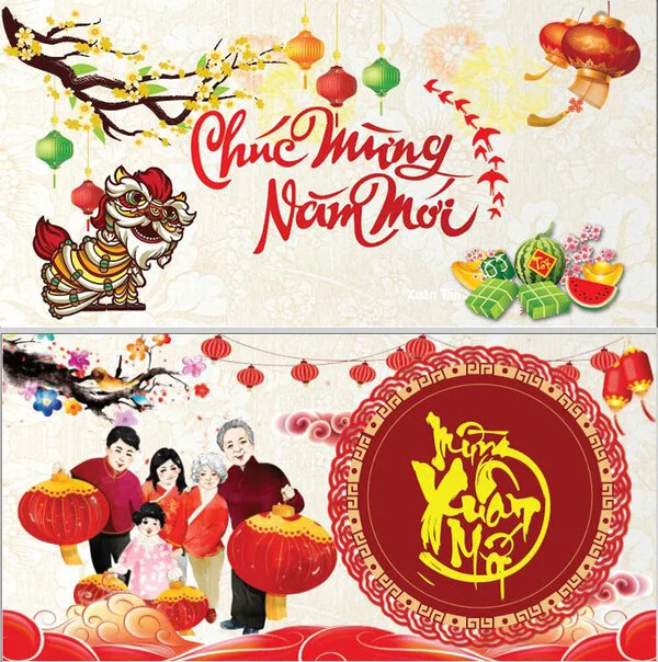 The best address to print Tet greeting cards in Vietnam The best address to print Tet greeting cards in Vietnam